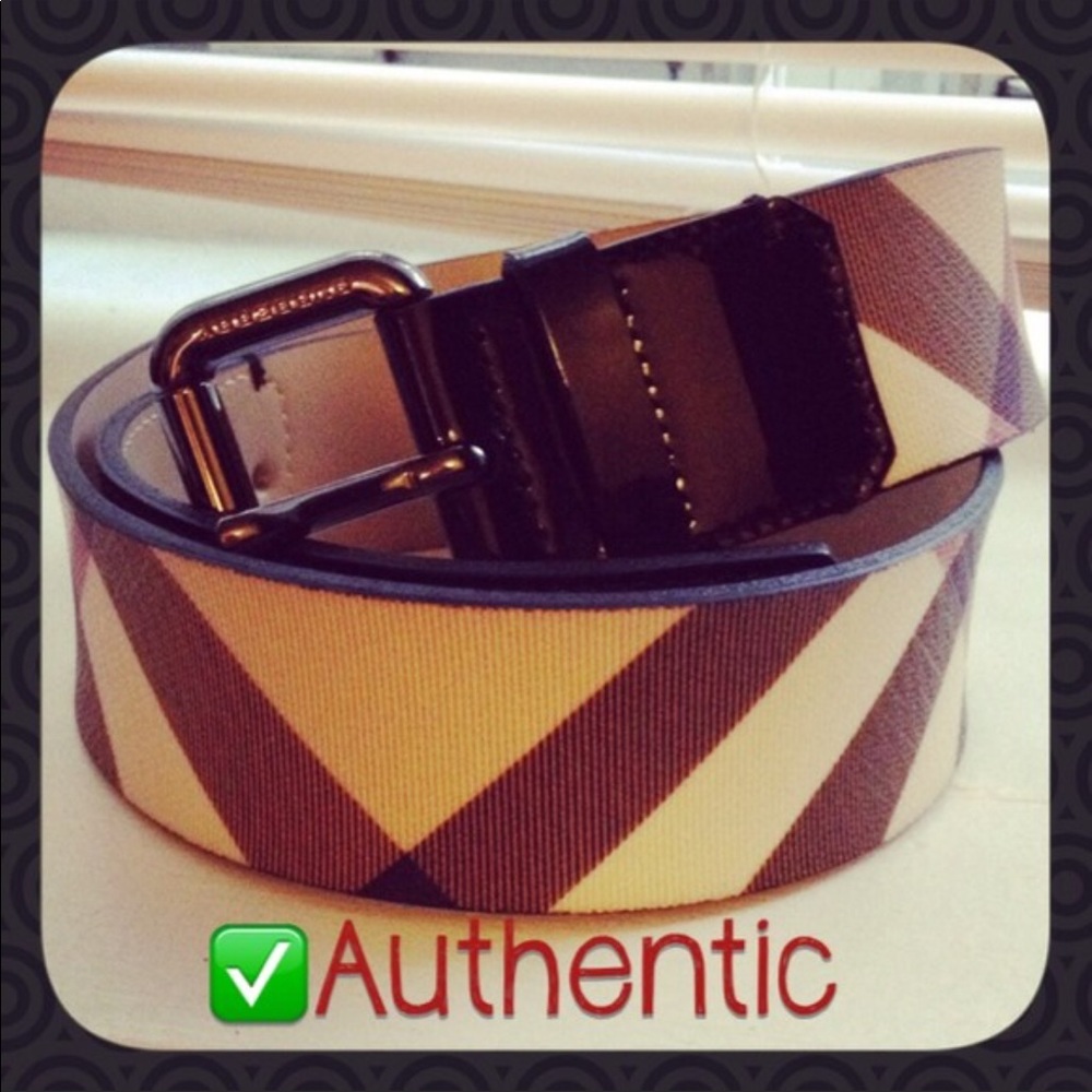 ✔️authentic Burberry belt